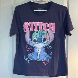 Ladies Disney Stitch & Scrump T-Shirt